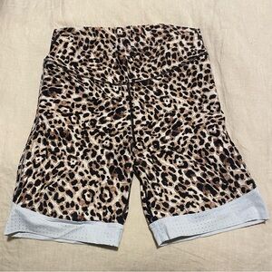 The Upside Leopard Bike Shorts